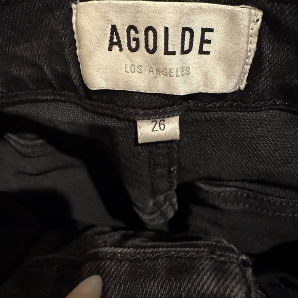 Agolde Black Women's Jeans - Picture 3 of 4
